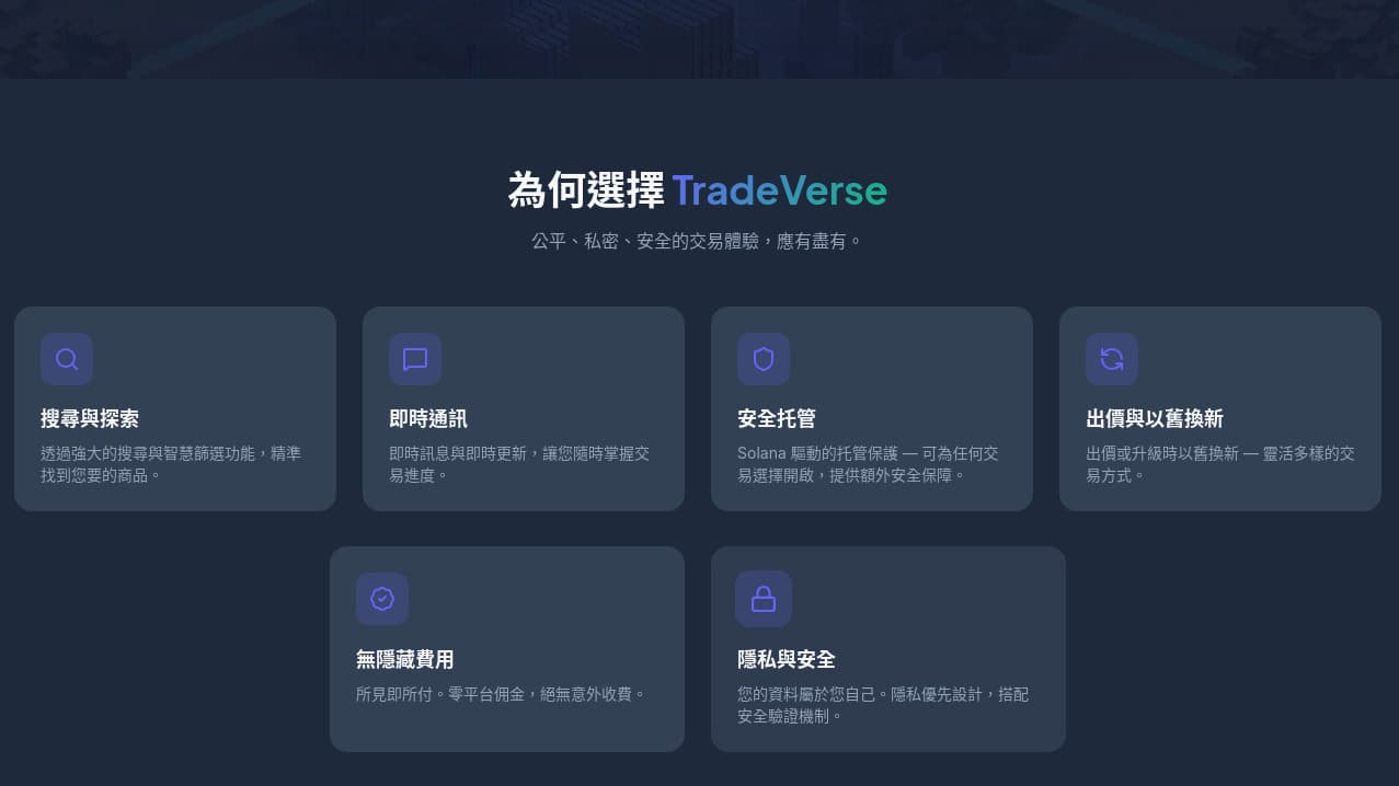 TradeVerse 截圖 1